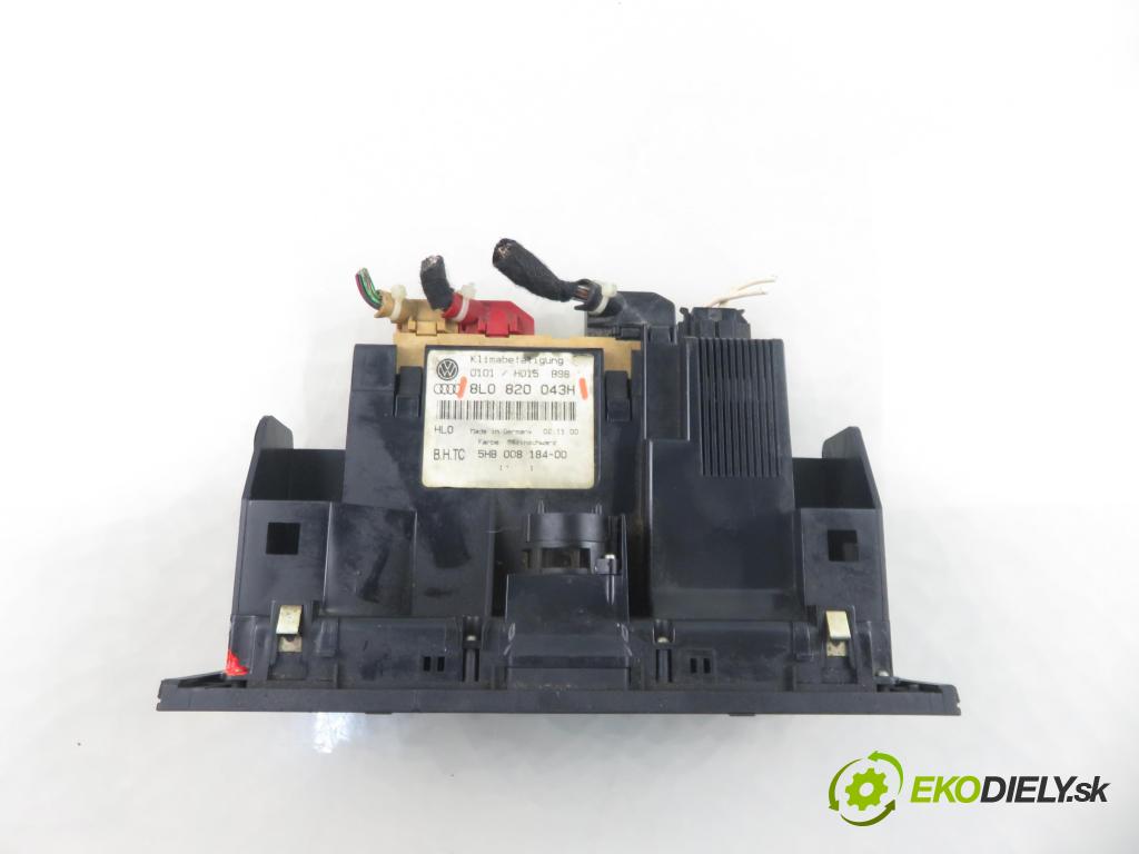 AUDI A3 (8L1) HB 2002 75,00 1.6 - AVU 1595,00 Panel topení KLIMATRONIK 8L0820043H