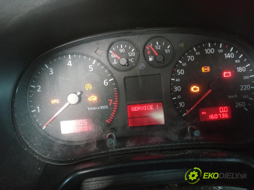 AUDI A3 (8L1) HB 2002 75,00 1.6 - AVU 1595,00 prístrojovka elektrický 8L0920900F