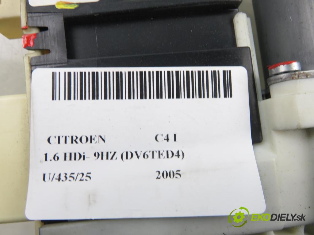 CITROEN C4 I (LC_) HB 2005 80,00 1.6 HDi 109 - 9HZ (DV6TED4) 1560,00 mechanismus oken 503620100100