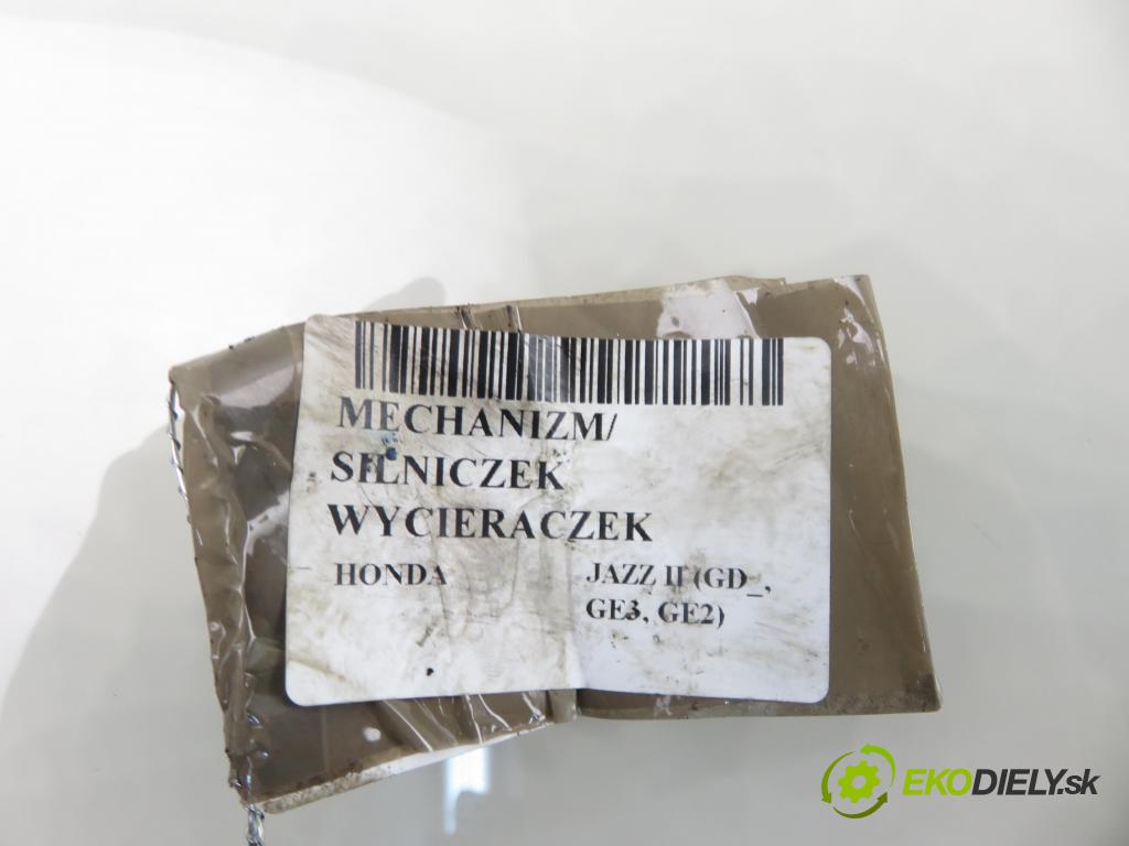 HONDA JAZZ II (GD_, GE3, GE2) HB 2002 61,00 1.3 (GD1) - L13A1 1339,00 MECHANISMUS/ motorek stěračů