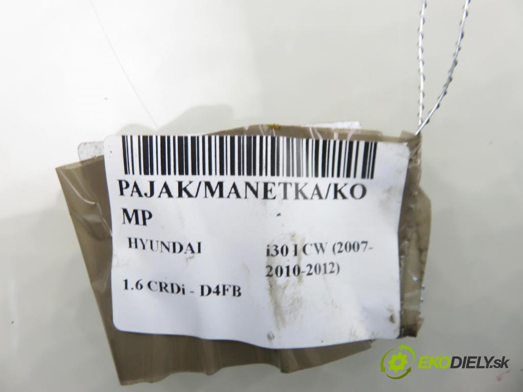HYUNDAI i30 Kombi (FD) KOMBI 2010 85,00 1.6 CRDi 116 - D4FB 1582,00 PAKA/ŘAZENÍ/SADA: 934102R030