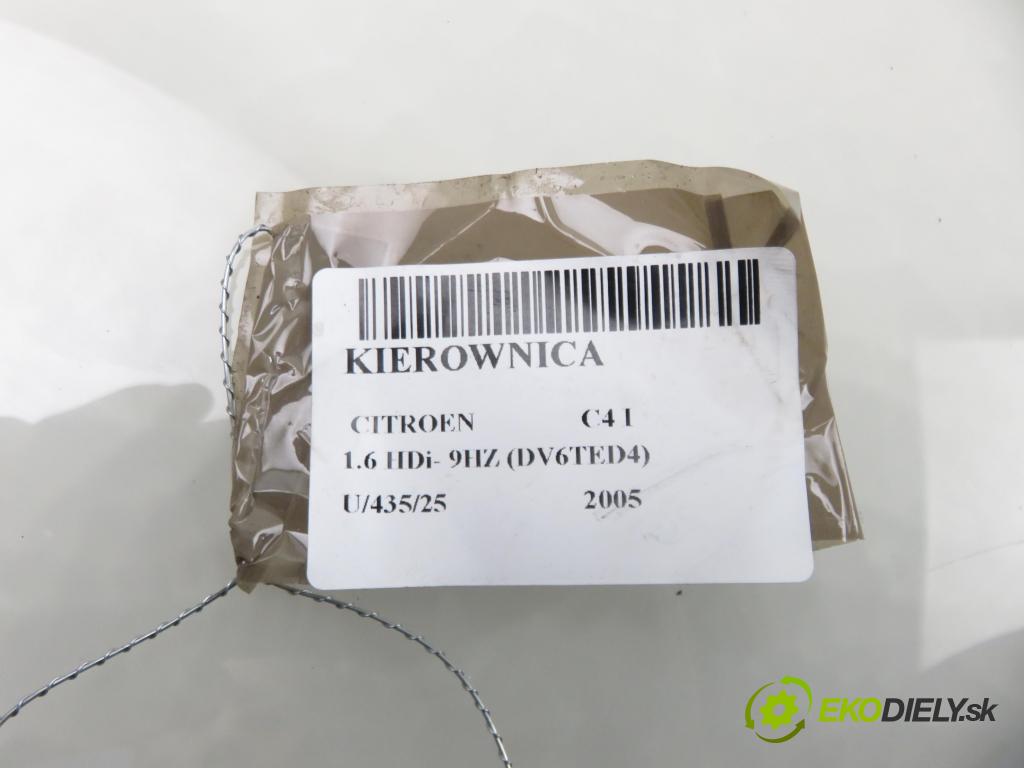 CITROEN C4 I (LC_) HB 2005 80,00 1.6 HDi 109 - 9HZ (DV6TED4) 1560,00 Volant 96591808ZD (Volant)