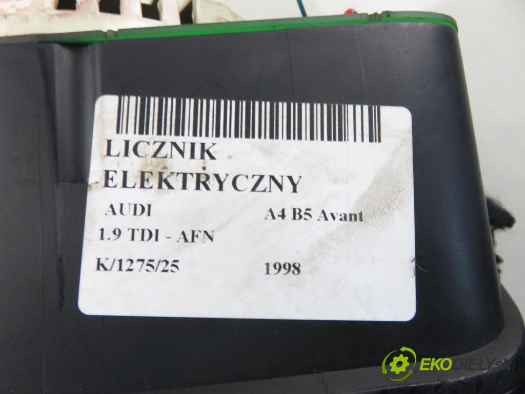 AUDI A4 Avant (8D5, B5) KOMBI 1998 81,00 1.9 TDI - AFN 1896,00 prístrojovka elektrický 8D0919034E