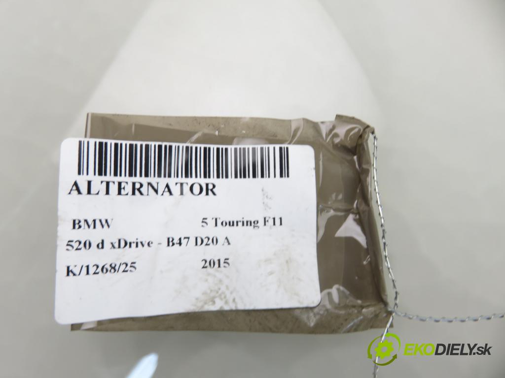 BMW 5 Touring (F11) KOMBI 2015 140,00 520 d xDrive - B47 D20 A 1995,00 Alternátor 7646814 (Alternátor)