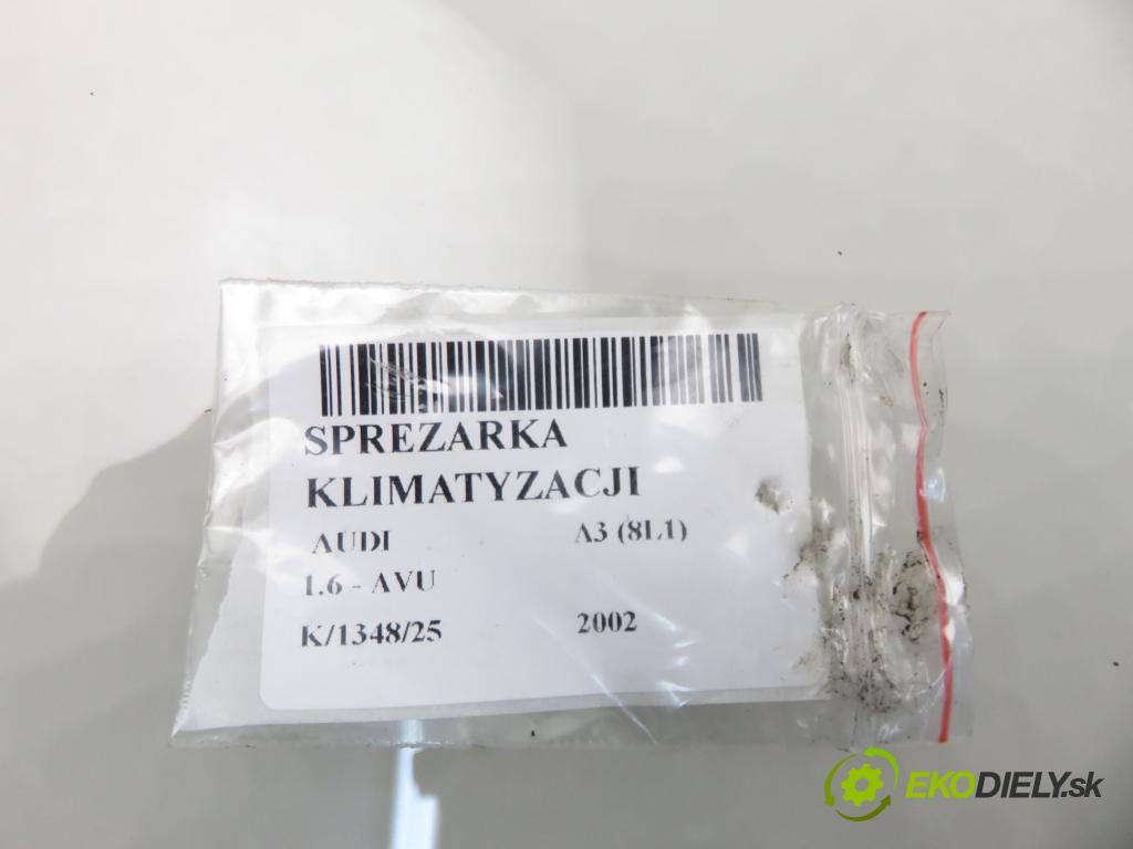 AUDI A3 (8L1) HB 2002 75,00 1.6 - AVU 1595,00 KOMPRESOR: klimatizácie 1J0820803G (Kompresor klimatizácie)