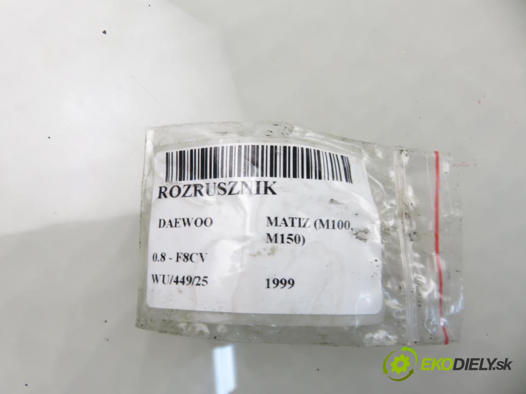 DAEWOO MATIZ (M100, M150) HB 1999 38,00 0.8 52 - F8CV 796,00 startér S6016 (Startér)