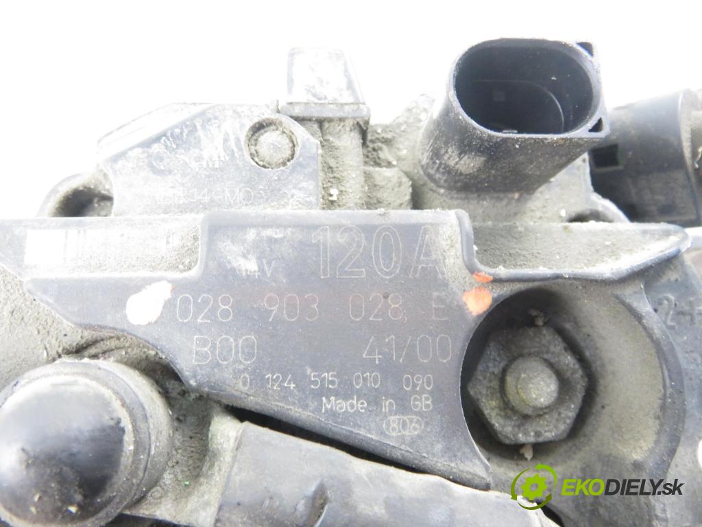 AUDI A3 (8L1) HB 2002 75,00 1.6 - AVU 1595,00 Alternátor 028903028E (Alternátor)