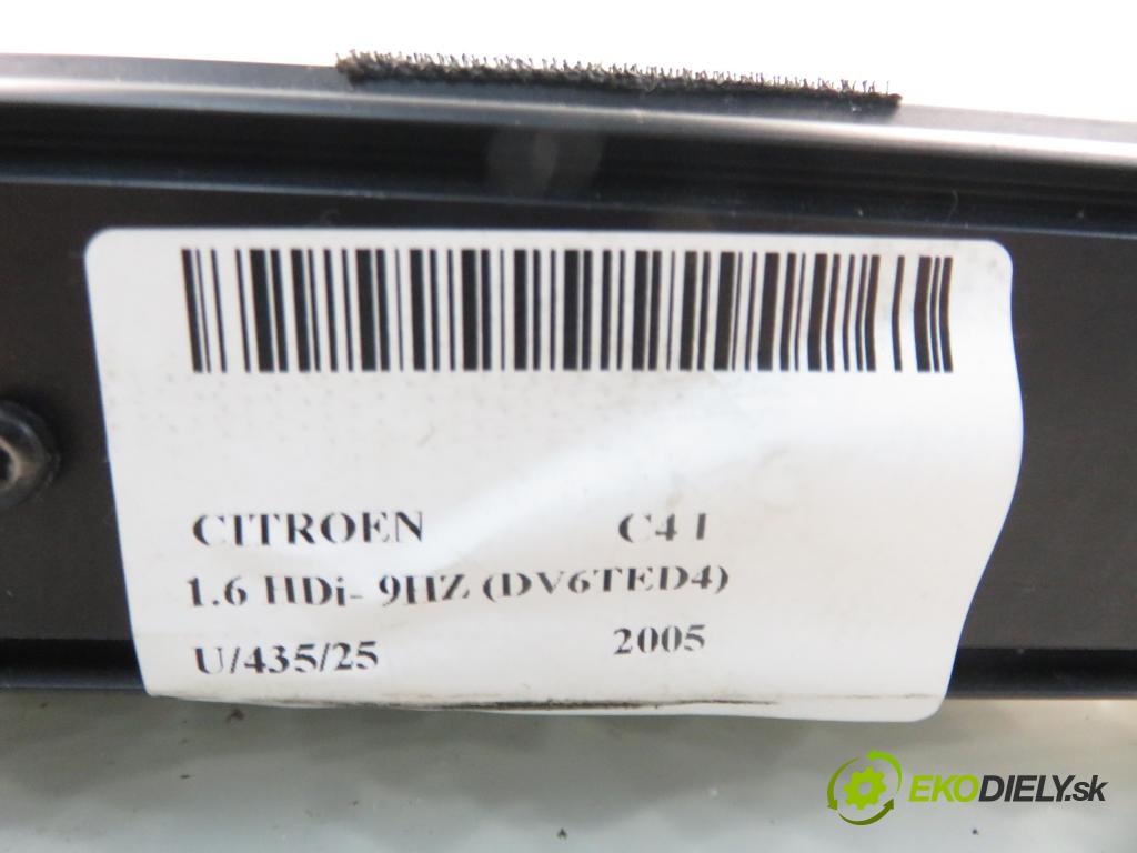 CITROEN C4 I (LC_) HB 2005 80,00 1.6 HDi 109 - 9HZ (DV6TED4) 1560,00 Zosilňovač 9657686980 (Zosilňovač)