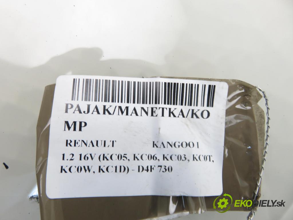 RENAULT KANGOO (KC0/1_) KOMBIVAN 2003 55,00 1.2 16V (KC05, KC06, KC03, KC0T, KC0W, KC1D) - D4F 1149,00 PAKA/ŘAZENÍ/SADA: 8200090338