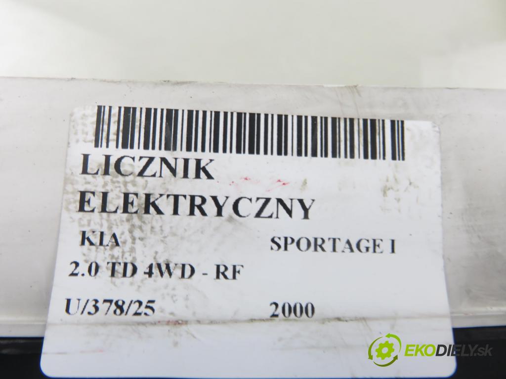 KIA SPORTAGE (K00) TERENOWY 2000 61,00 2.0 TD 4WD 83 - RF 1998,00 prístrojovka elektrický 0K07V55430