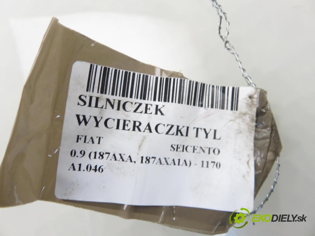 FIAT SEICENTO / 600 (187_) HB 1999 29,00 0.9 39 - 1170 A1.046 899,00 motorek stěrače ZADNÍ: 79300183