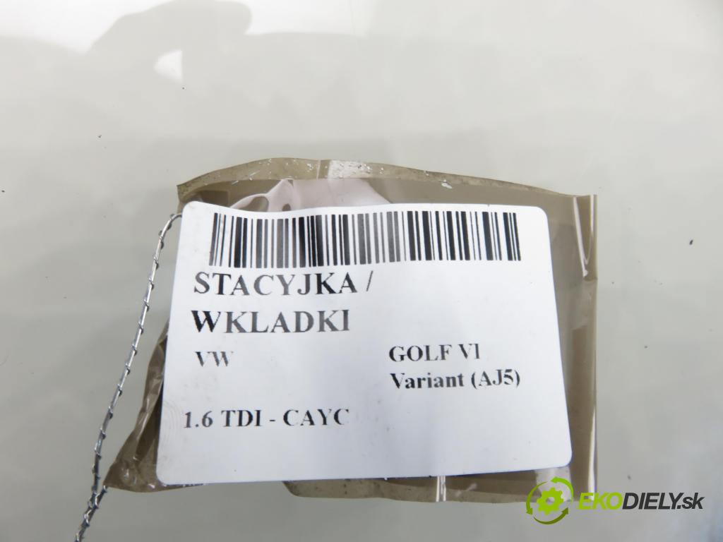 VW GOLF VI Variant (AJ5) KOMBI 2010 77,00 1.6 TDI - CAYC 1598,00 spinačka 1K0905851B (Spínacia skrinka)