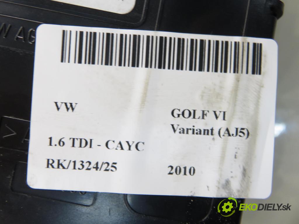 VW GOLF VI Variant (AJ5) KOMBI 2010 77,00 1.6 TDI - CAYC 1598,00 snímač KATA otáčet se: 1K0953549CF