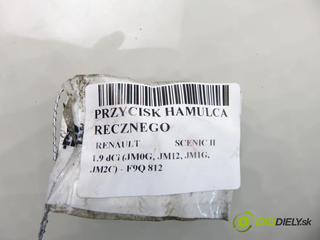RENAULT SCENIC II (JM0/1_) MINIVAN 2005 88,00 1.9 dCi 120 - F9Q 812 1870,00 vypínač brzdy MANUÁL 8200270265B