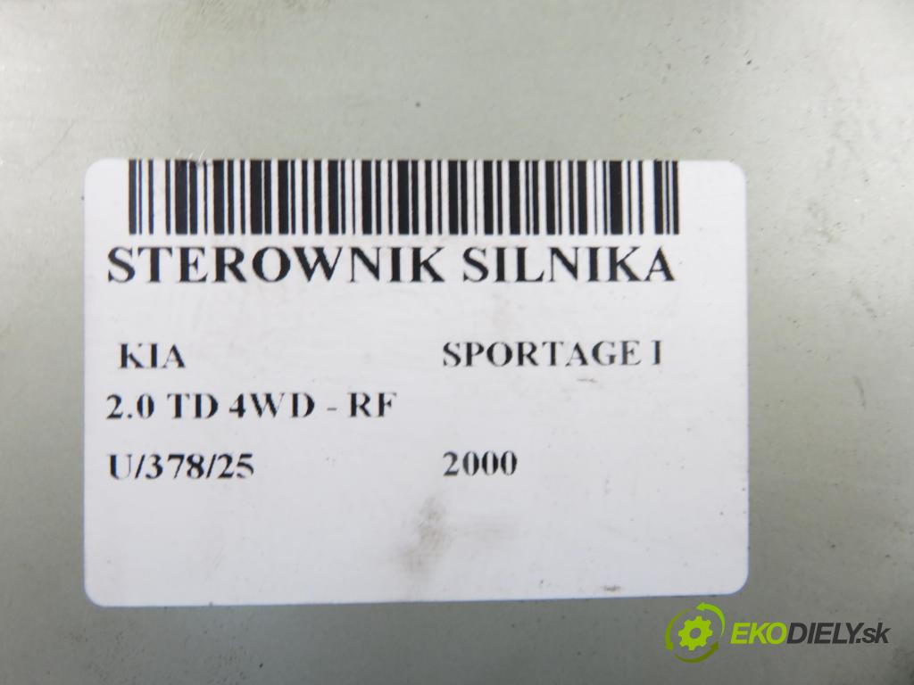 KIA SPORTAGE (K00) TERENOWY 2000 61,00 2.0 TD 4WD 83 - RF 1998,00 řídící jednotka motora 4079131742