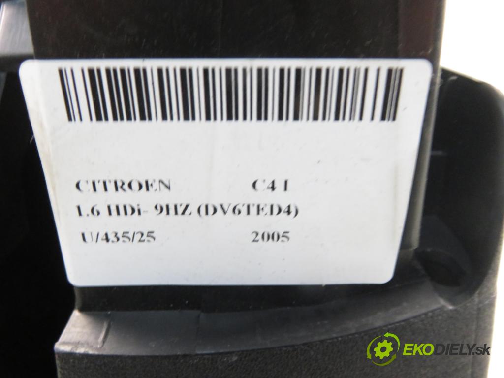 CITROEN C4 I (LC_) HB 2005 80,00 1.6 HDi 109 - 9HZ (DV6TED4) 1560,00 OPĚRADLO