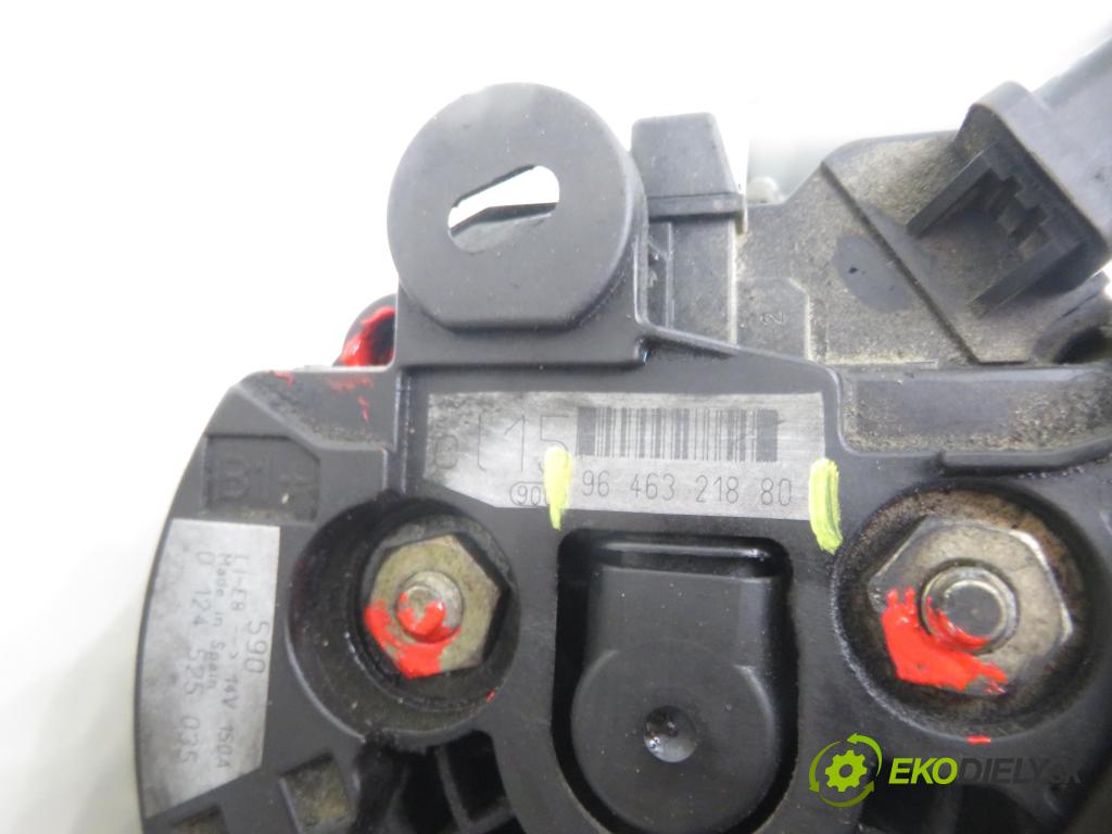 CITROEN C4 I (LC_) HB 2005 80,00 1.6 HDi 109 - 9HZ (DV6TED4) 1560,00 Alternátor 9646321880 ; 0124525035 (Alternátor)