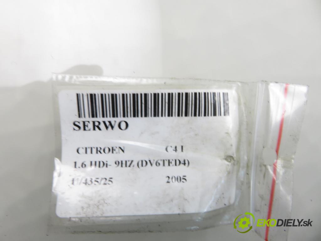 CITROEN C4 I (LC_) HB 2005 80,00 1.6 HDi 109 - 9HZ (DV6TED4) 1560,00 posilovač 0204024883 ; 9648368980 (Servočerpadlo)