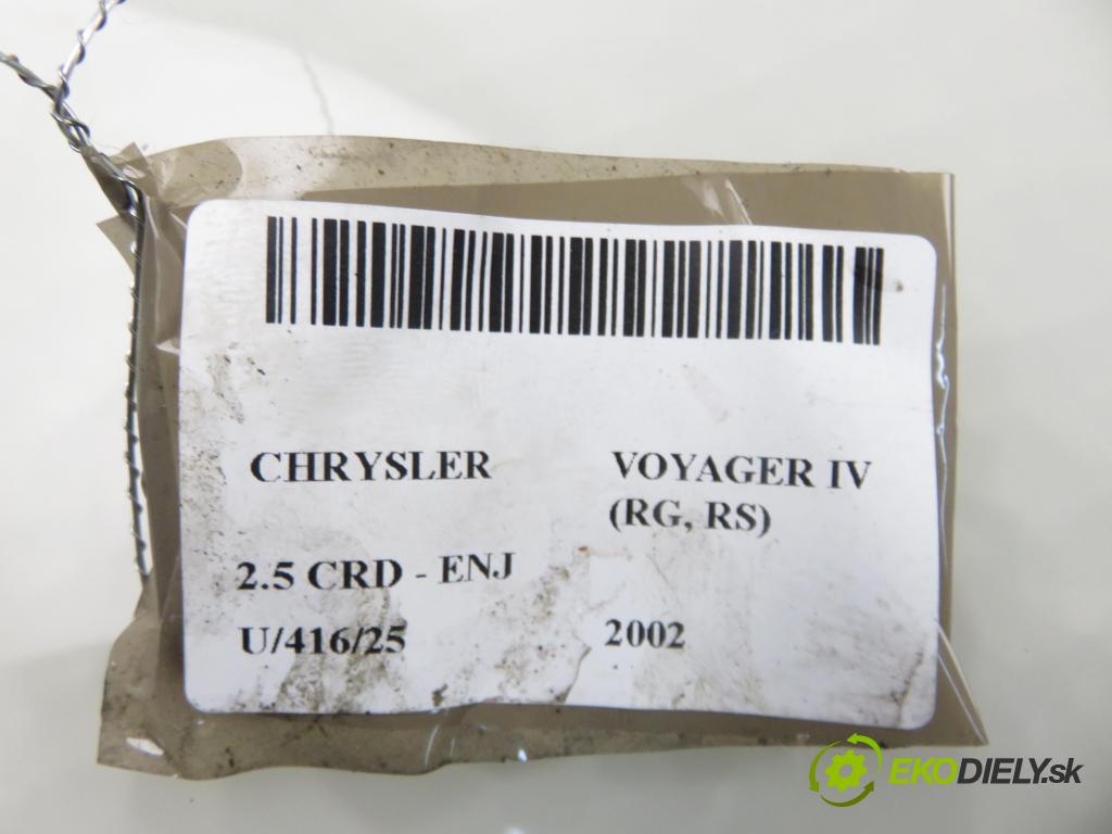 CHRYSLER VOYAGER IV (RG, RS) MINIVAN 2002 105,00 2.5 CRD 143 - ENJ 2499,00 Webasto 98368B ; 66724A (Webasto (nezávislé topení))