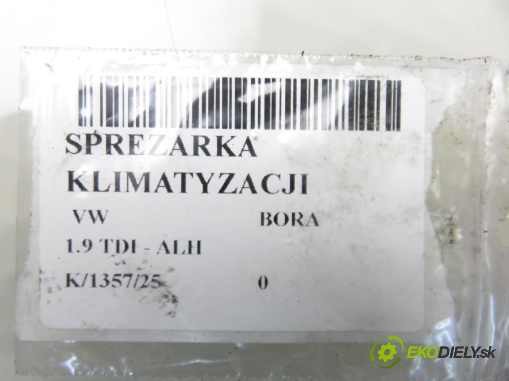 VW BORA (1J2) SEDAN 2002 74,00 1.9 TDI PD 101 - ATD 1896,00 KOMPRESOR: klimatizácie 1J0820803F (Kompresor klimatizácie)