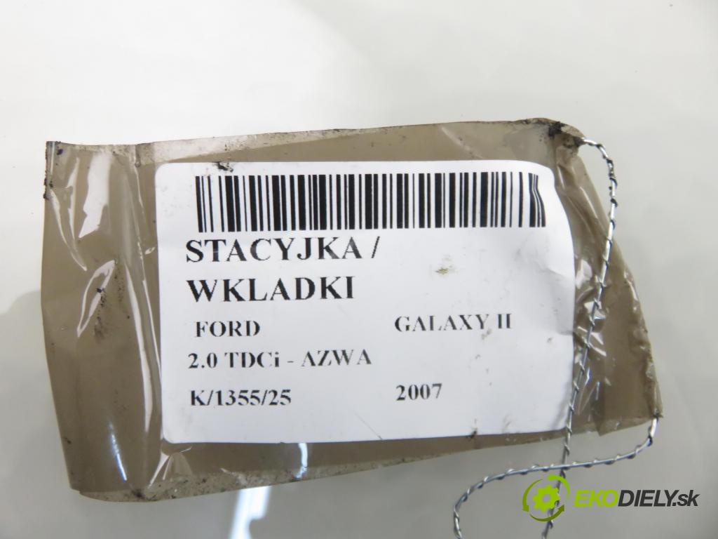 FORD GALAXY (WA6) MINIVAN 2007 96,00 2.0 TDCi - AZWA 1997,00 spinačka / zámky 3M513F880AC