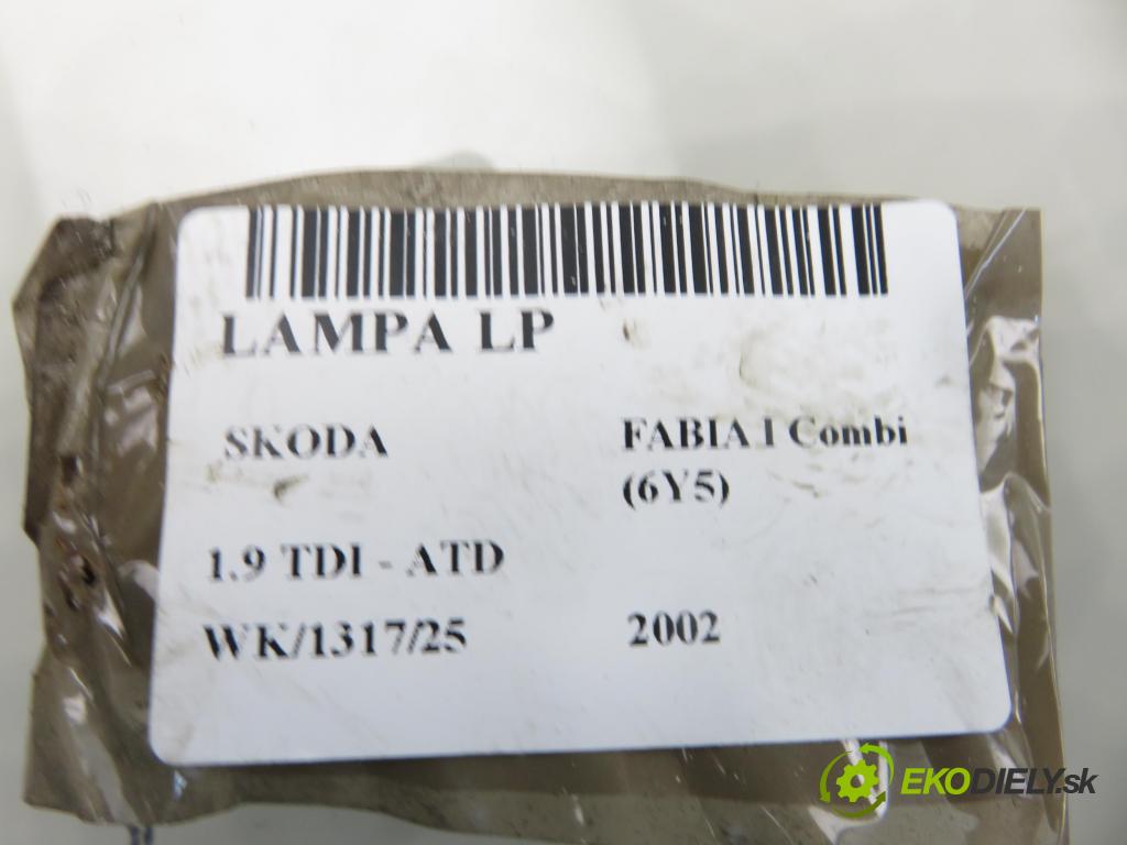 SKODA FABIA I Combi (6Y5) KOMBI 2002 74,00 1.9 TDI - ATD 1896,00 Svetlo LP