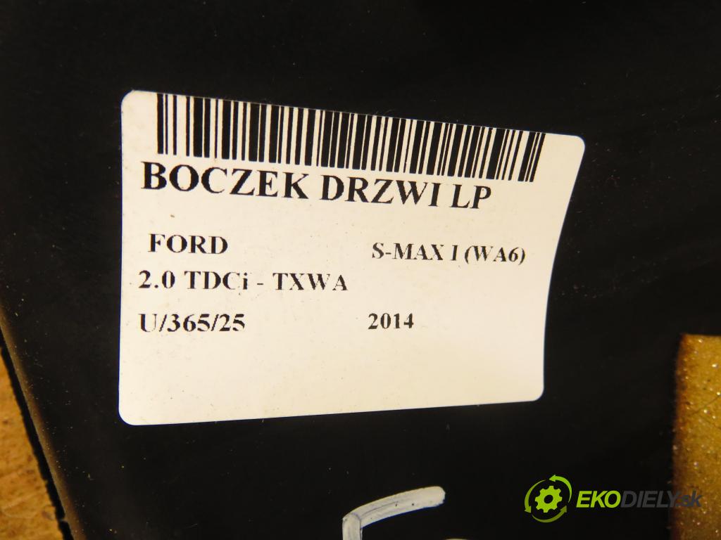 FORD S-MAX (WA6) MINIVAN 2014 120,00 2.0 TDCi - TXWA 1997,00 čalúnenie Dvere LP