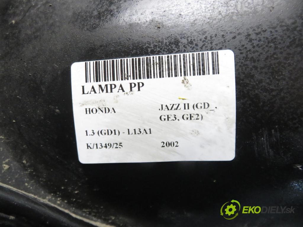 HONDA JAZZ II (GD_, GE3, GE2) HB 2002 61,00 1.3 (GD1) - L13A1 1339,00 světlo PP