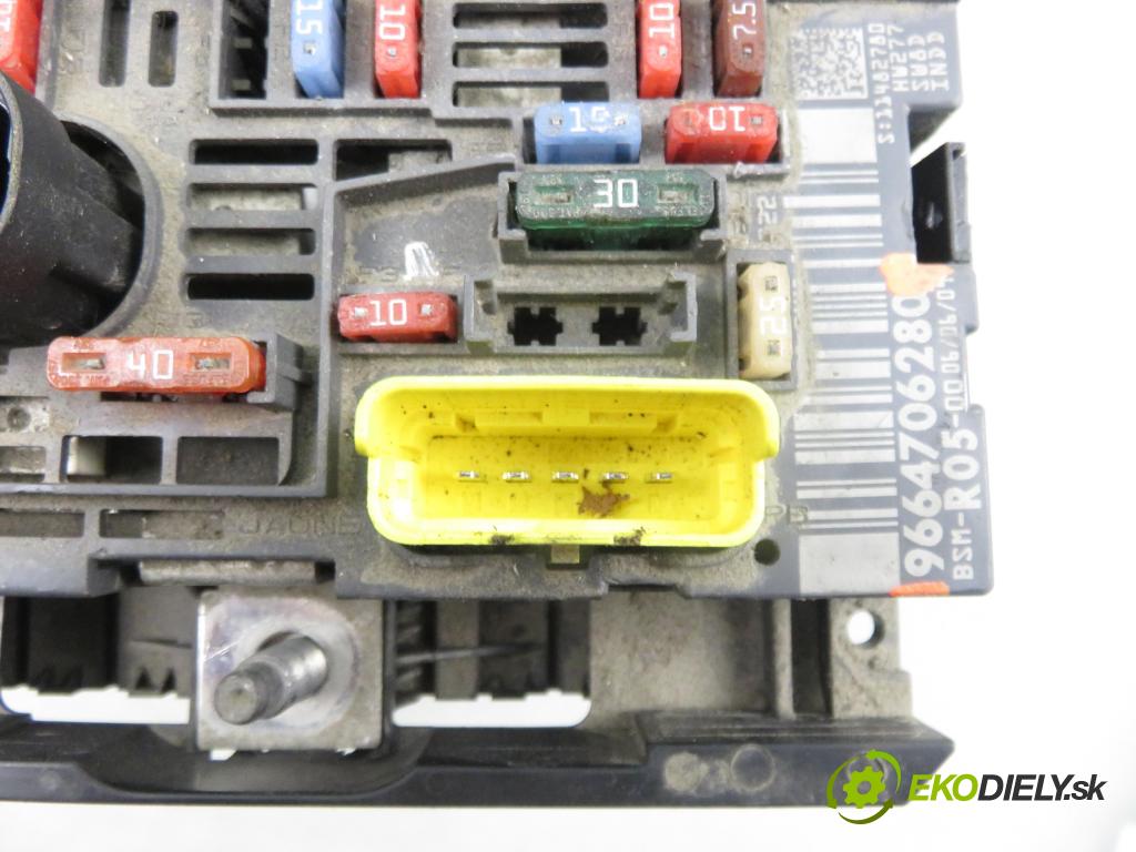 CITROEN BERLINGO MULTISPACE (B9) KOMBIVAN 2009 66,00 1.6 HDi 90 - 9HX (DV6ATED4) 1560,00 MODUL BSM 966470280