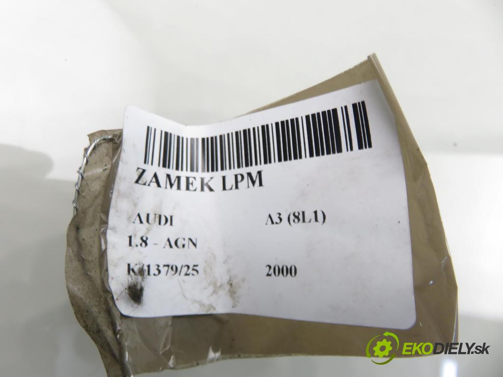 AUDI A3 (8L1) HB 2000 92,00 1.8 - AGN 1781,00 zámok LPM 8L1837015A