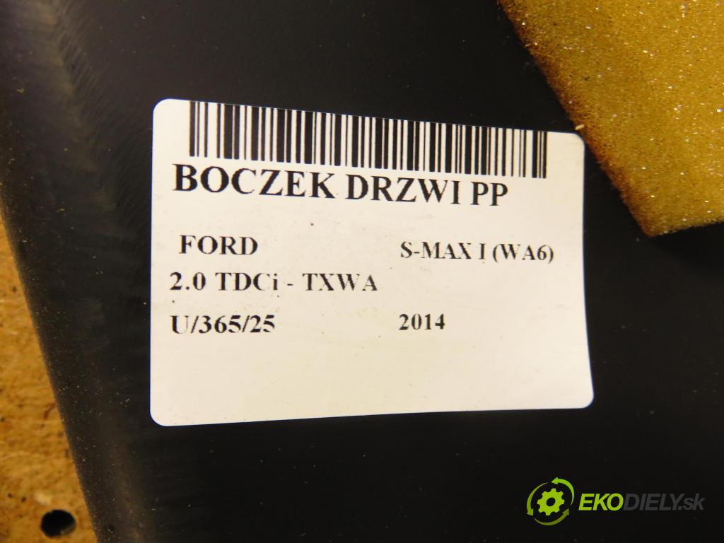FORD S-MAX (WA6) MINIVAN 2014 120,00 2.0 TDCi - TXWA 1997,00 čalúnenie Dvere PP