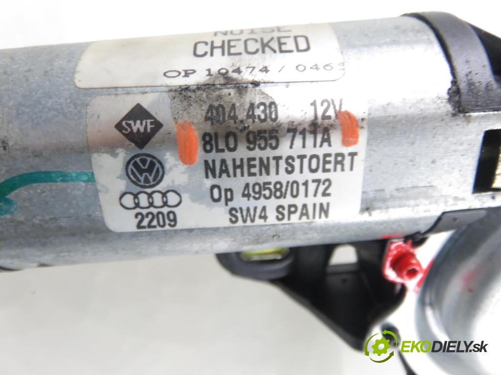 AUDI A3 (8L1) HB 2000 92,00 1.8 - AGN 1781,00 Motorček stierače zadné 8L0955711A