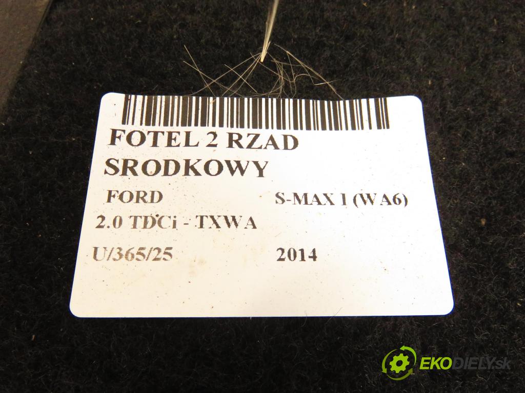 FORD S-MAX (WA6) MINIVAN 2014 120,00 2.0 TDCi - TXWA 1997,00 sedadlo 2 ŘÁDEK STŘEDNÍ