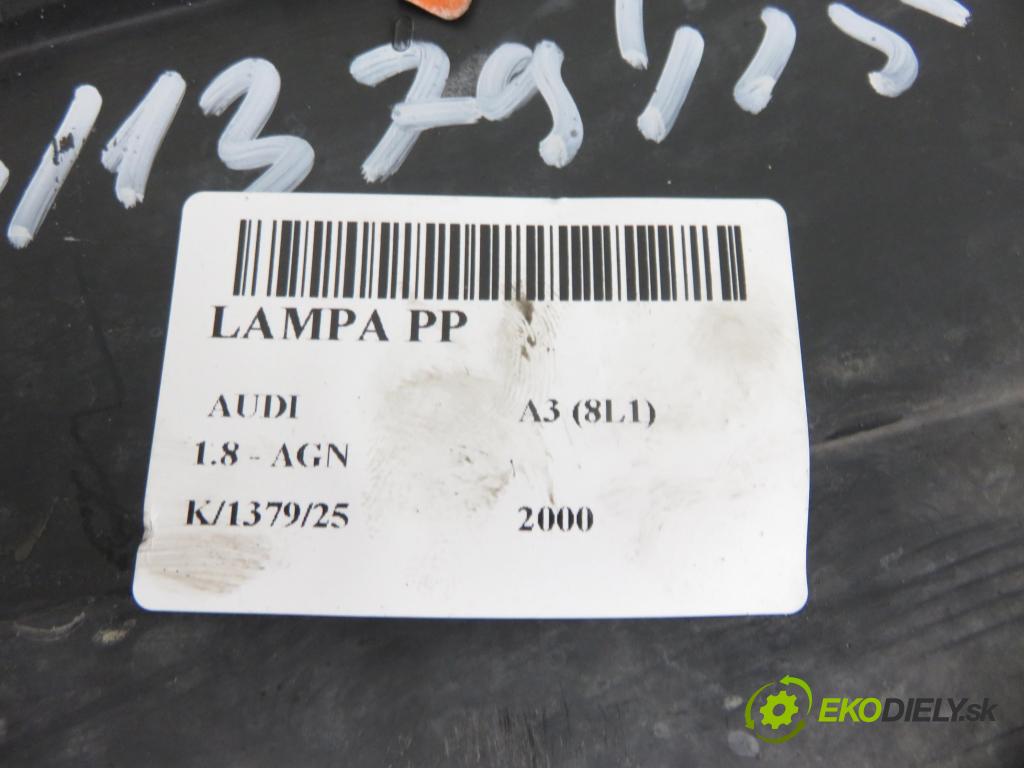 AUDI A3 (8L1) HB 2000 92,00 1.8 - AGN 1781,00 světlo PP