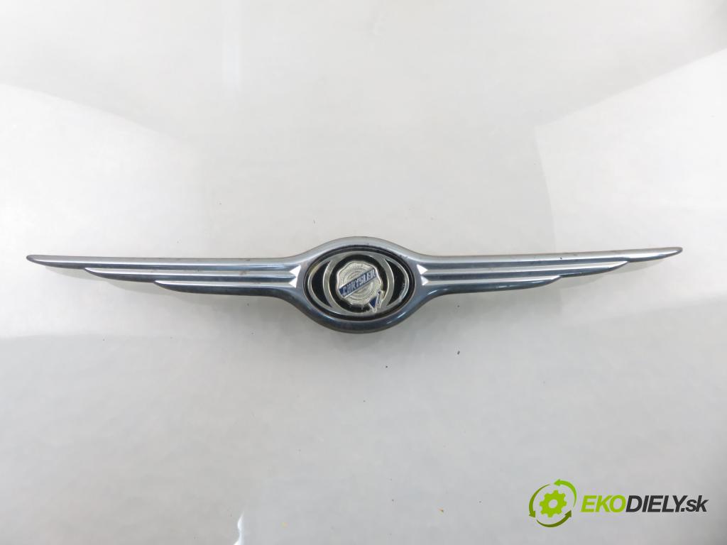 CHRYSLER VOYAGER IV (RG, RS) MINIVAN 2002 105,00 2.5 CRD 143 - ENJ 2499,00 znak / značky 4857334AA