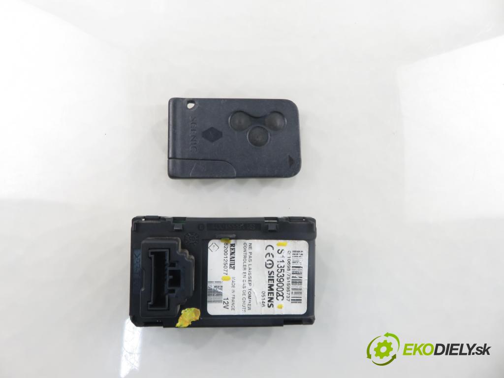 RENAULT SCENIC II (JM0/1_) MINIVAN 2005 88,00 1.9 dCi 120 - F9Q 812 1870,00 CZYTNIK KARTY: 8200125077 ; S113539002C