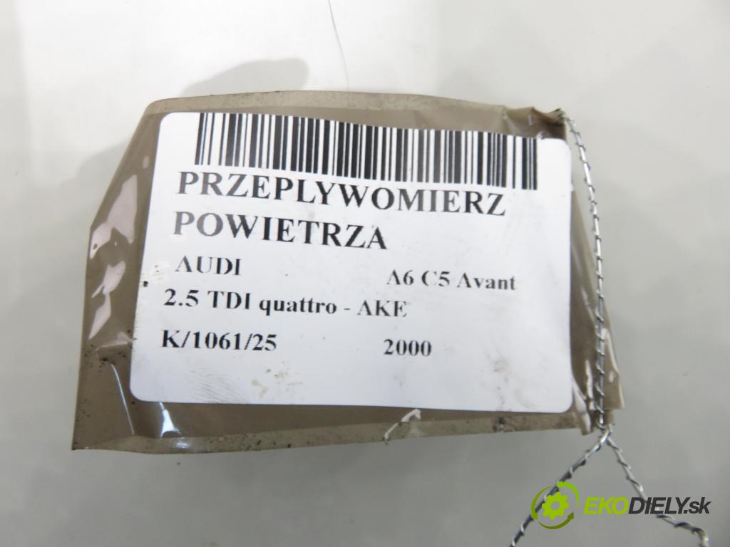 AUDI A6 Avant (4B5, C5) KOMBI 2000 132,00 2.5 TDI V6 180 quattro - AKE 2496,00 váha vzduchu vzduchu AFH7025C ; 059906461D