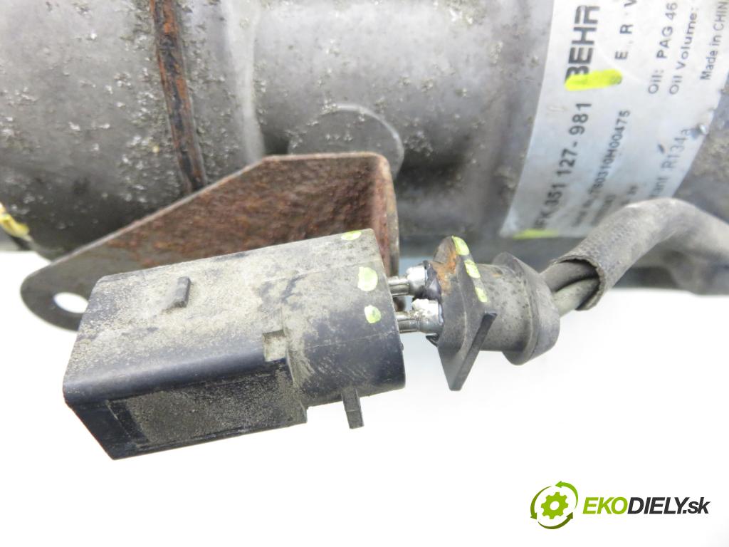 VW SHARAN (7M8, 7M9, 7M6) MINIVAN 2000 85,00 2 - ATM 1984,00 KOMPRESOR: klimatizácie 8FK351127981 (Kompresor klimatizácie)