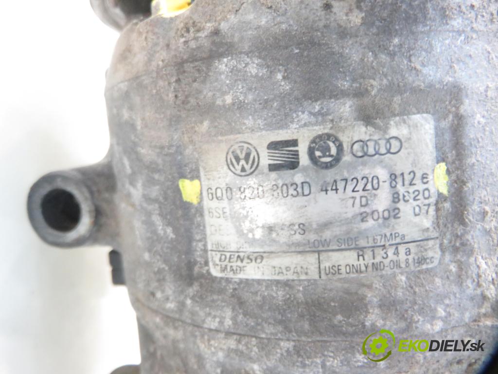 SEAT IBIZA III (6L1) HB 2003 47,00 1.9 SDI - ASY 1896,00 KOMPRESOR: klimatizácie 6Q0820803D ; 4472208126 (Kompresor klimatizácie)