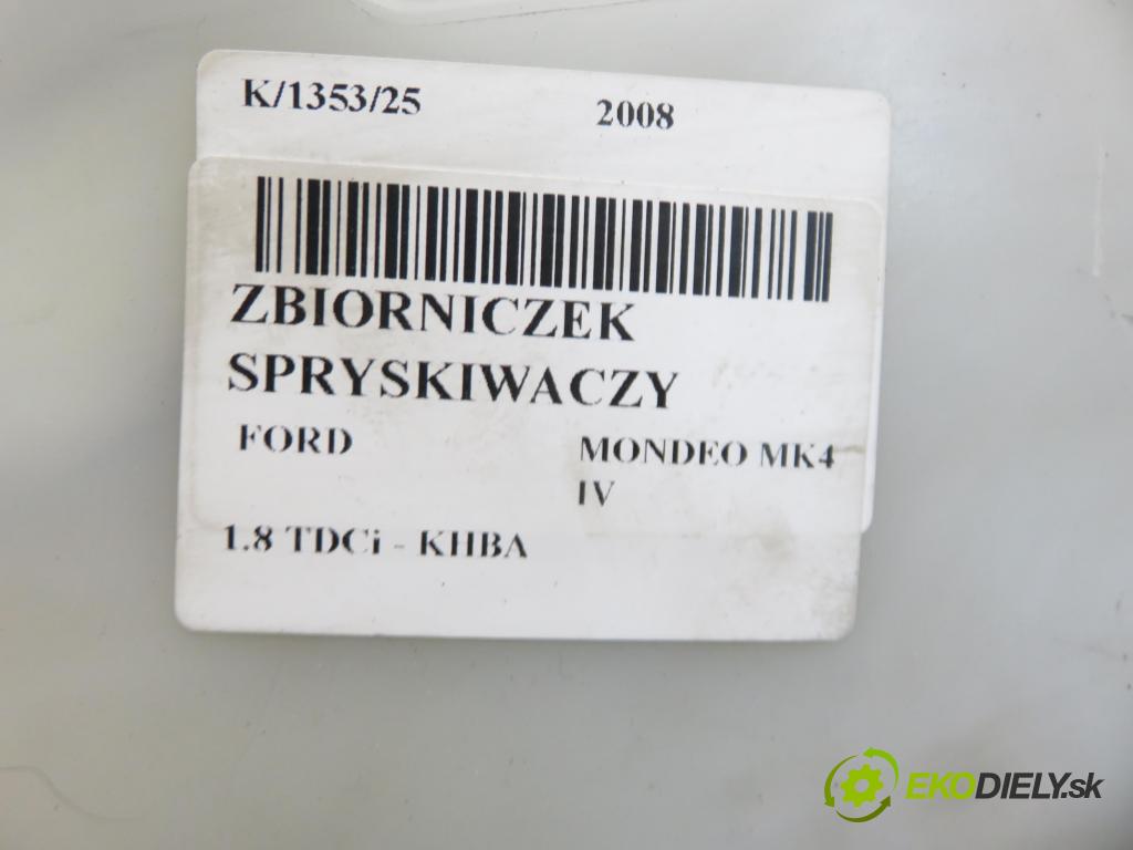 FORD MONDEO IV (BA7) LIFTBACK 2008 92,00 1.8 TDCi - KHBA 1753,00 nádržka ostřikovačů 6M2117B613AJ (Klika dveří ostatní)