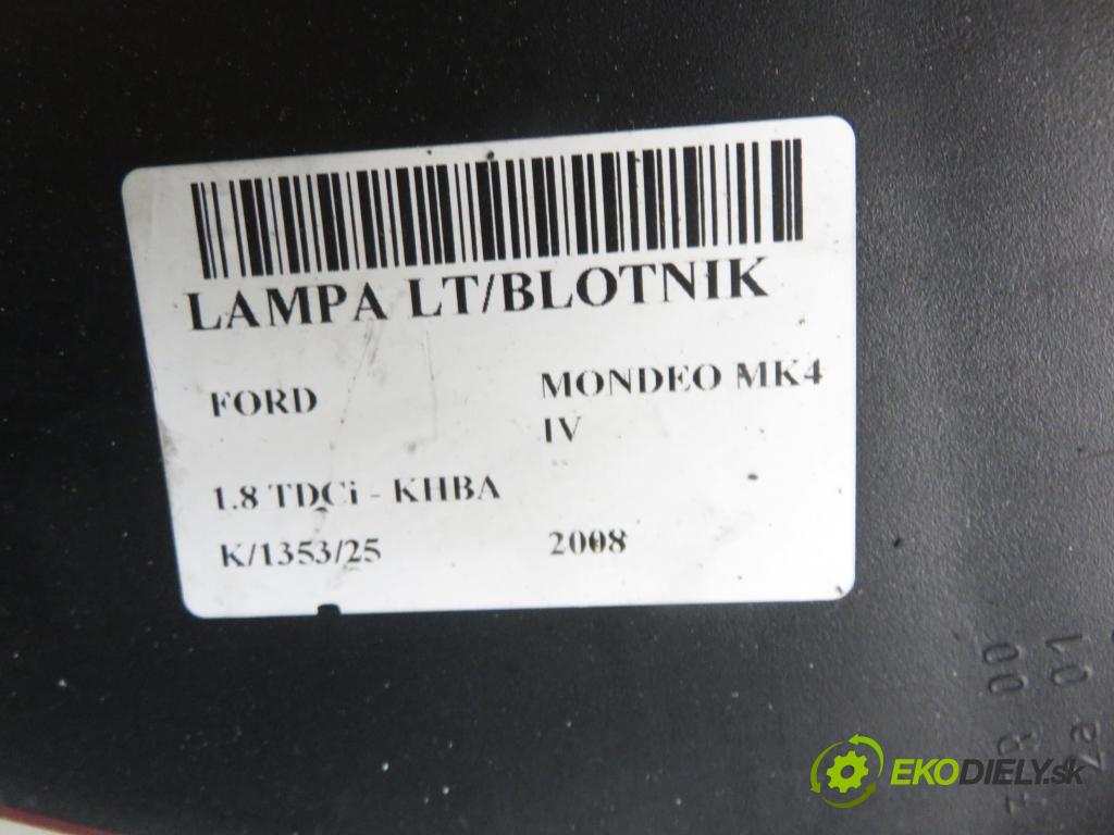 FORD MONDEO IV (BA7) LIFTBACK 2008 92,00 1.8 TDCi - KHBA 1753,00 světlo levé zadní 7S7113405A
