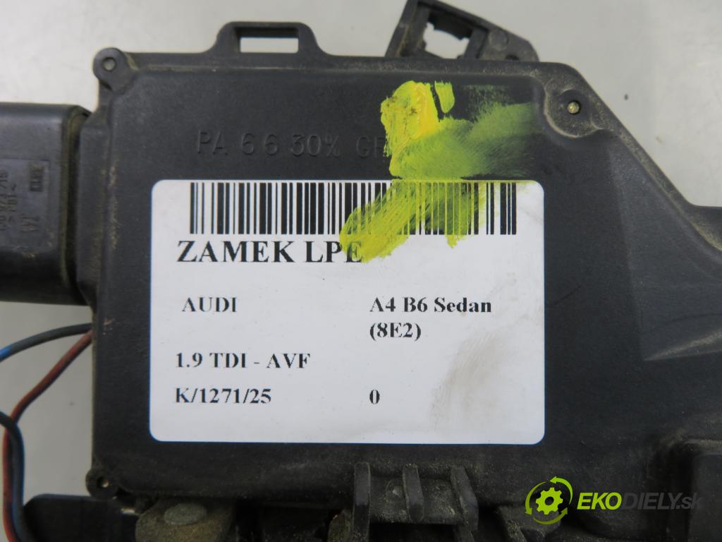 AUDI A4 (8E2, B6) SEDAN 2001 96,00 1.9 TDI PD 130 - AWX 1896,00 zámok