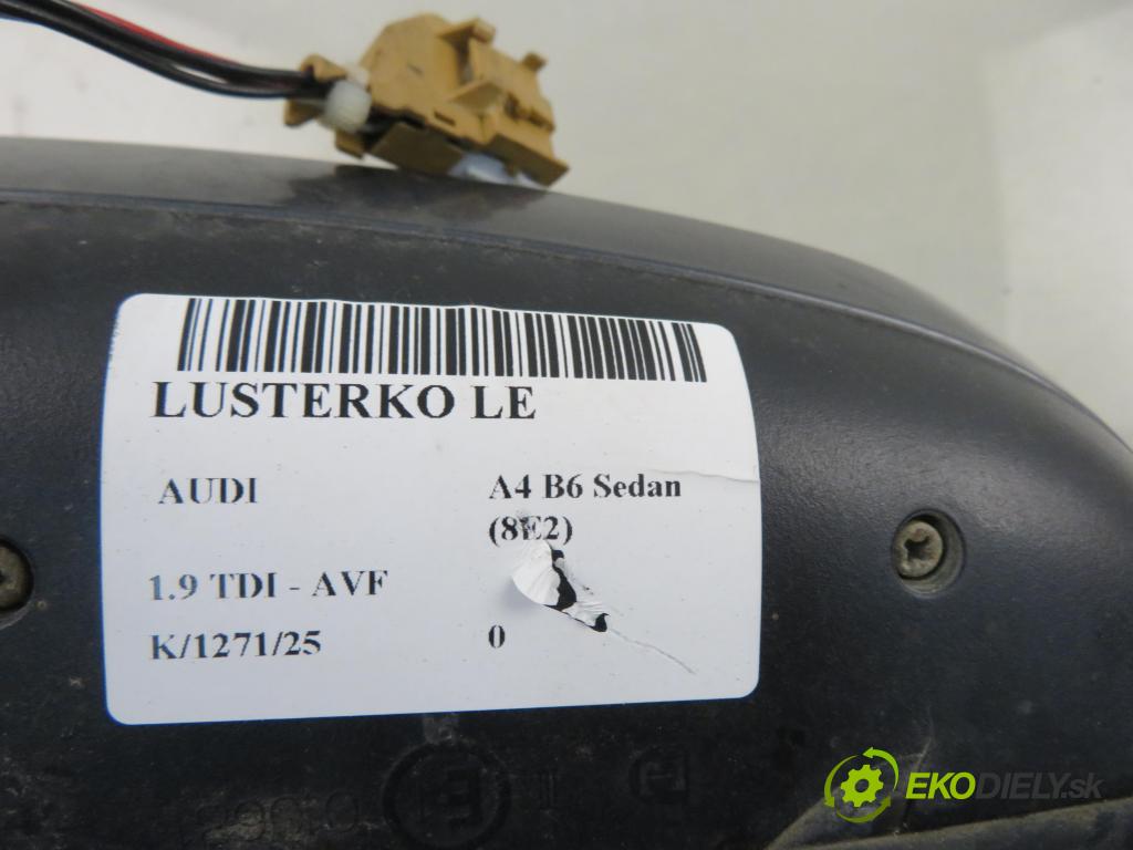 AUDI A4 (8E2, B6) SEDAN 2001 96,00 1.9 TDI PD 130 - AWX 1896,00 zpětné zrcátko LE