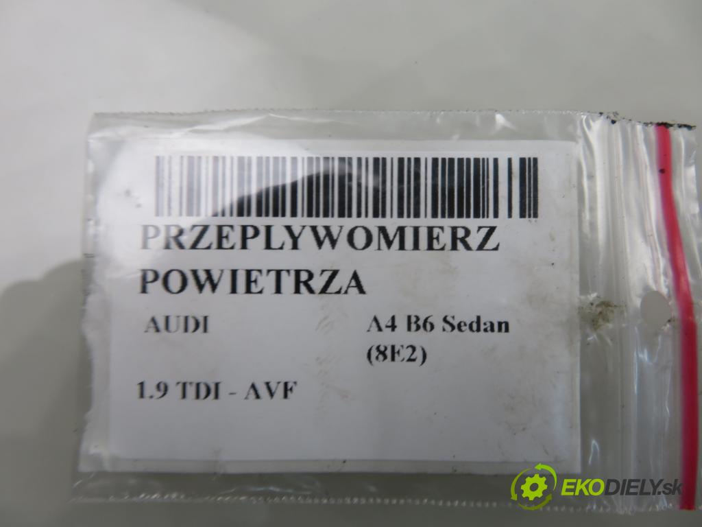 AUDI A4 (8E2, B6) SEDAN 2001 96,00 1.9 TDI PD 130 - AWX 1896,00 váha vzduchu vzduchu F00C2G2027