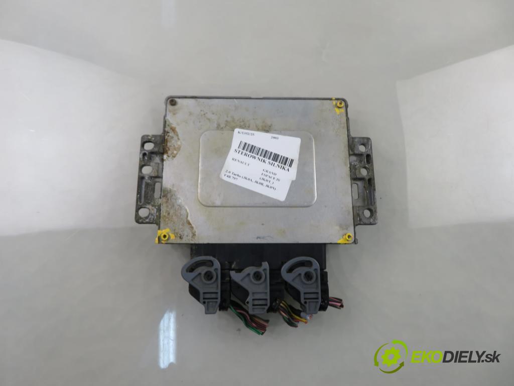RENAULT GRAND ESPACE IV (JK0/1_) MINIVAN 2003 125,00 2.0 Turbo (JK0A, JK0B, JK0N) - F4R 797 1998,00 řídící jednotka motora 8200279458 ; 8200279459 ; S2000RPMT