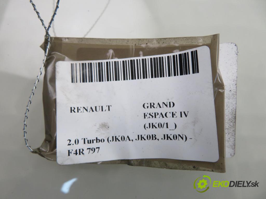 RENAULT GRAND ESPACE IV (JK0/1_) MINIVAN 2003 125,00 2.0 Turbo (JK0A, JK0B, JK0N) - F4R 797 1998,00 snímač 0263003010