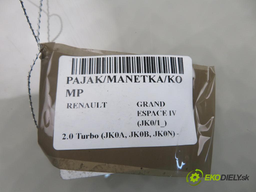 RENAULT GRAND ESPACE IV (JK0/1_) MINIVAN 2003 125,00 2.0 Turbo (JK0A, JK0B, JK0N) - F4R 797 1998,00 PAKA/ŘAZENÍ/SADA: 8200002461 ; 8200260781A