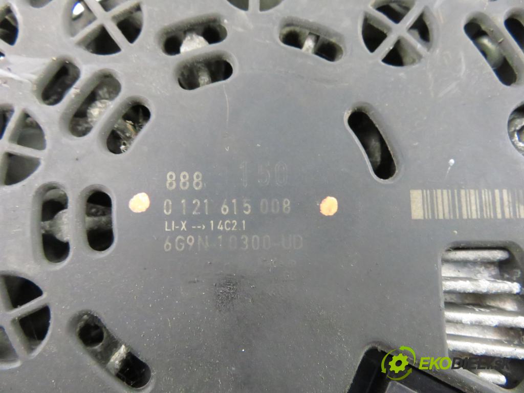 FORD MONDEO IV (BA7) LIFTBACK 2008 92,00 1.8 TDCi - KHBA 1753,00 Alternátor 0121615008 (Alternátor)