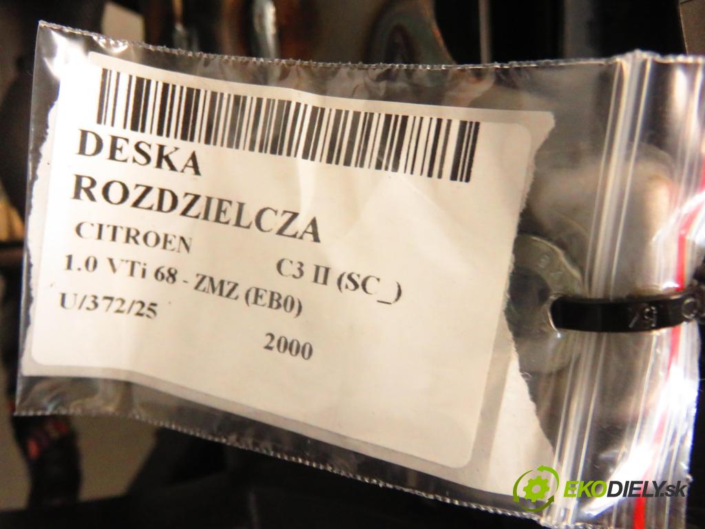 CITROEN C3 II (SC_) HB 2012 50,00 1.0 VTi 68 - ZMZ (EB0) 999,00 palubovka