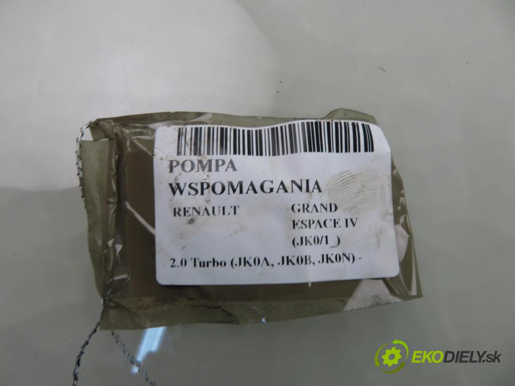 RENAULT GRAND ESPACE IV (JK0/1_) MINIVAN 2003 125,00 2.0 Turbo (JK0A, JK0B, JK0N) - F4R 797 1998,00 pumpa servočerpadlo  (Servočerpadlo)